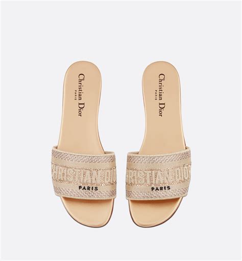 dway slide dior price|christian dior dway slide sandals.